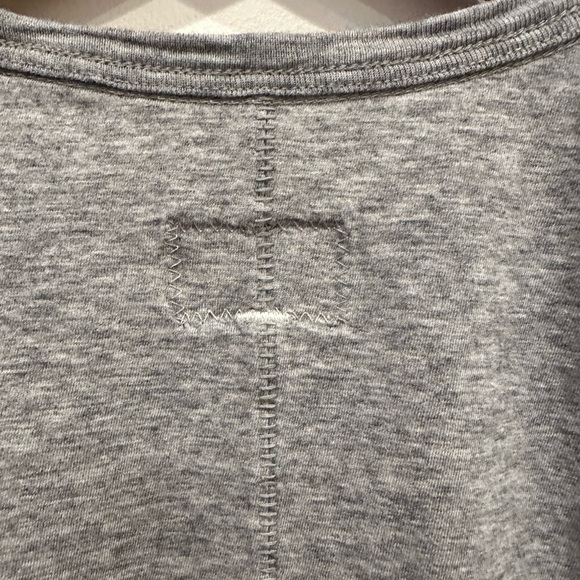 Rag & Bone New York Gray Long Sleeve Cotton Tee - Size M - Picture 6 of 10